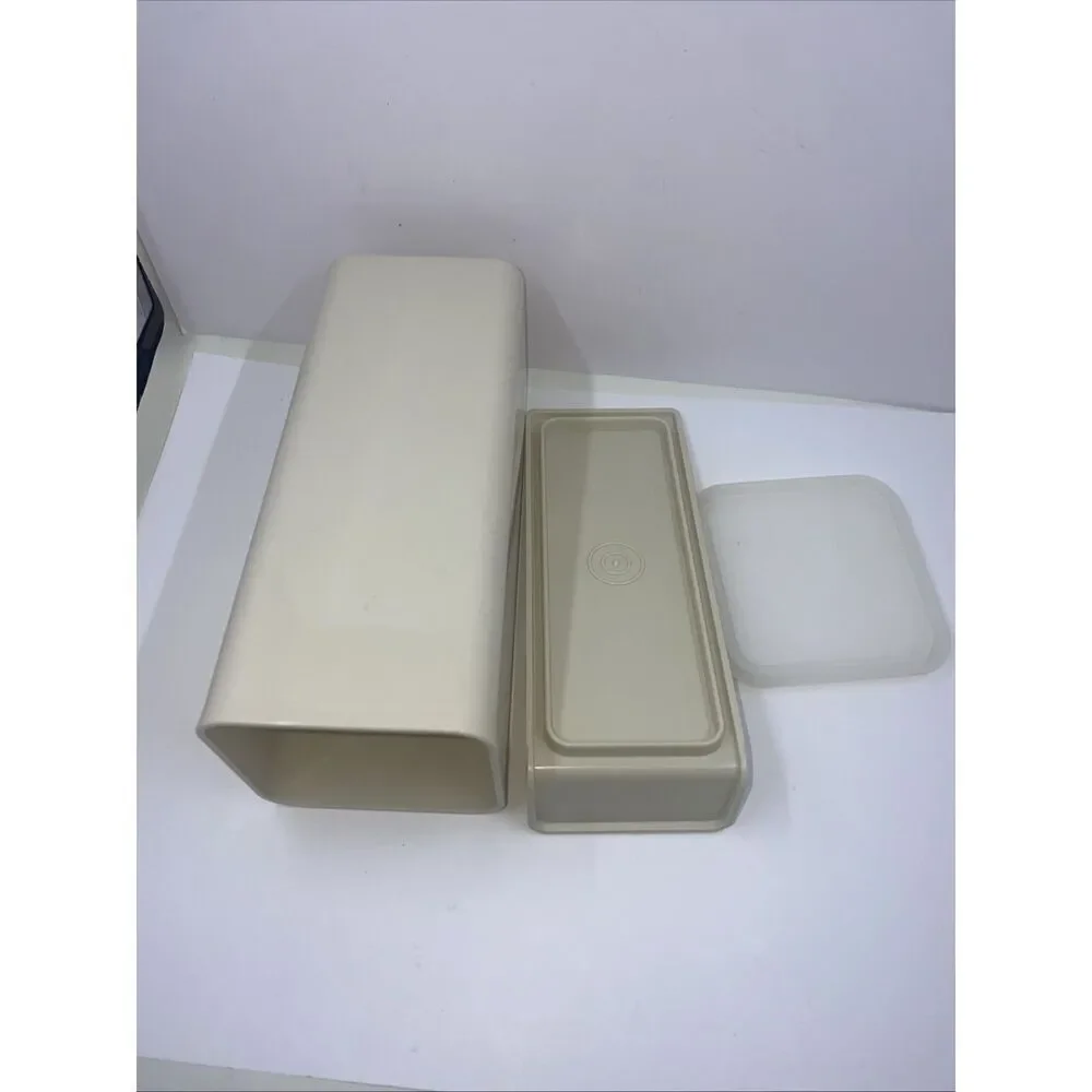 Tupperware Cheese Butter Keeper # 1827-6 Holder 3 piece Small 7